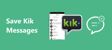 Spara Kik-meddelanden på iPhone eller Android