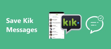 Lagre Kik Meldinger på iPhone eller Android