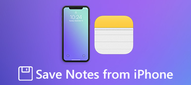 Enregistrer des notes de l'iPhone