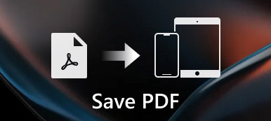 Enregistrer le PDF sur iPhone