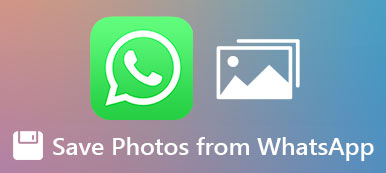 Enregistrer des photos depuis WhatsApp