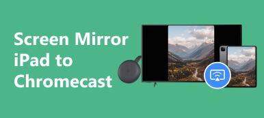 Écran miroir iPad vers Chromecast