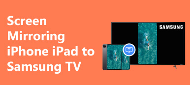 Képernyőtükrözés az iPhone iPadről Samsung TV-re