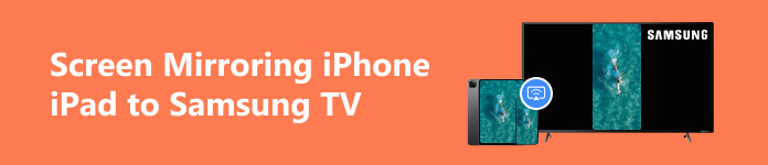 Screen Mirroring iPhone iPad naar Samsung TV