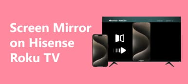 Espelho de tela na TV Hisense Roku