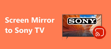 Zrcadlení obrazovky do televizoru Sony