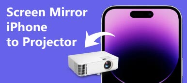 Screen Mirror iPhone till projektor