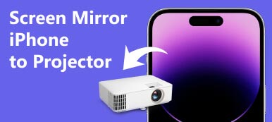 Écran miroir iPhone vers projecteur