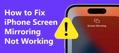 iPhone Screen Mirroring Not Working