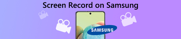 Screen Record op Samsung