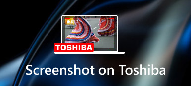 Screenshot op Toshiba