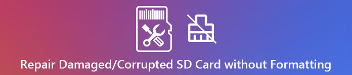 Reparatie van SD-kaarten