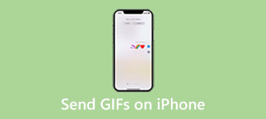Skicka GIF-filer på iPhone