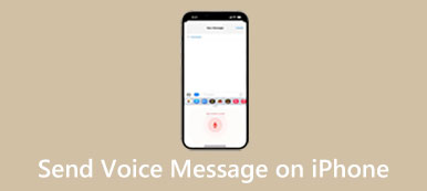 Envoyer un message vocal sur iPhone