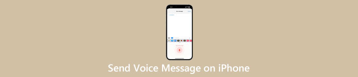 Envoyer un message vocal sur iPhone