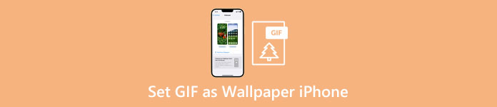 Установить GIF в качестве обоев iPhone