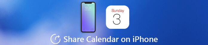 Dela kalender på iPhone