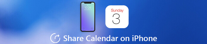 Del kalender på iPhone