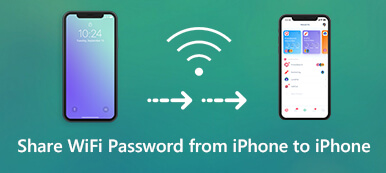 Hoe wifi-wachtwoord te delen