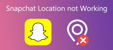 Umístění Snapchat nefunguje