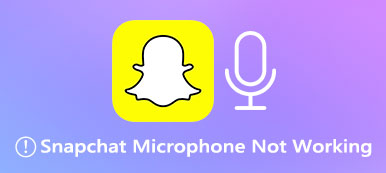 O microfone do Snapchat não funciona