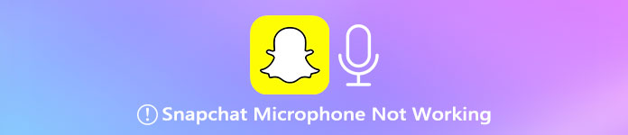 Snapchat-mikrofonen virker ikke