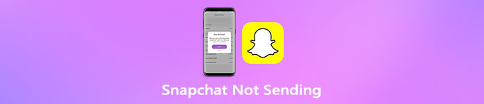 Snapchat se neodesílá