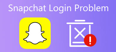 Snapchat não faz login