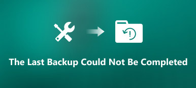 The Last Backup Could Not Be Completed
