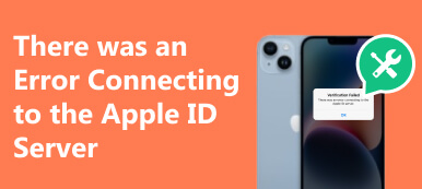 Drie waren een fout bij het verbinden met de Apple ID-server