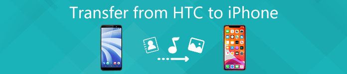 Overfør data fra HTC til iPhone