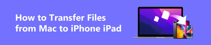 Breng bestanden over van Mac naar iPhoneipad