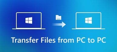 Overfør filer fra PC til PC