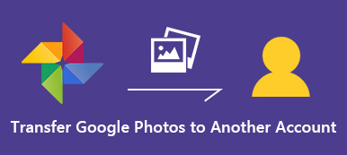 Flytt Google Photos til en annen konto