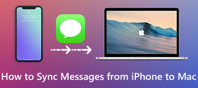 Synchronizovat a uložit textové zprávy iPhone