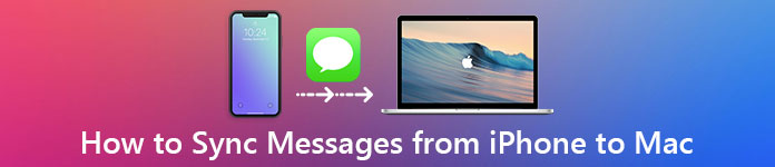 Synchroniser et enregistrer des messages texte iPhone