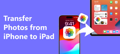 Siirrä valokuvia iPhonesta iPadiin