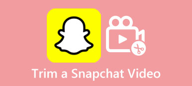 Trim en Snapchat-video