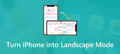 Transformez l'iPhone en mode paysage