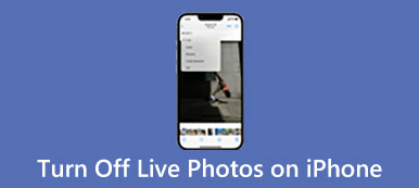 Slå av Live Photos på iPhone