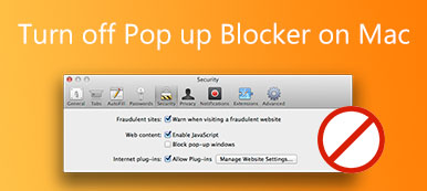 Slå av popup-blokkering på Mac