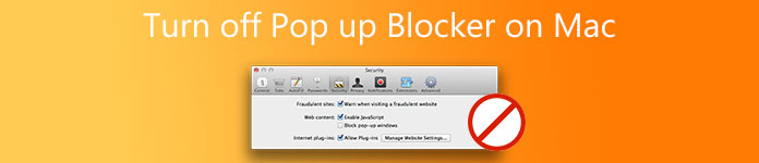 Stäng av popup-blockerare på Mac