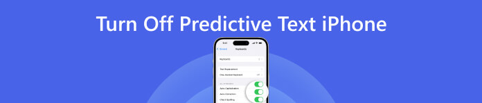 Turn Off Predictive Text iPhone