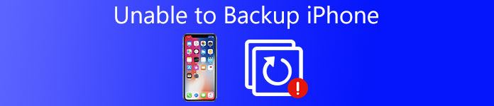 Não é possível fazer o backup do iPhone