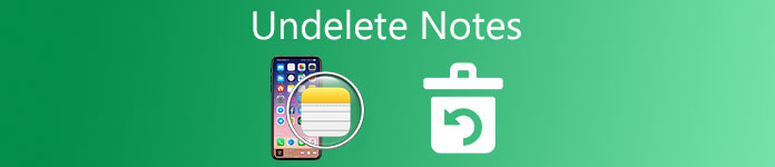 Undelete Notes op iPhone