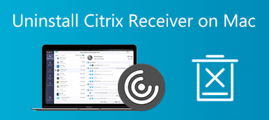 Avinstaller Citrix Receiver på Mac