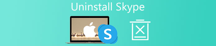 Afinstaller Skype på Mac