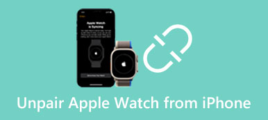 Разорвать пару Apple Watch с iPhone