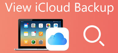 Se alle iCloud Backup-filer