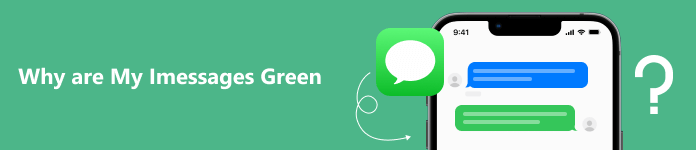 ¿Por qué mis mensajes son verdes?